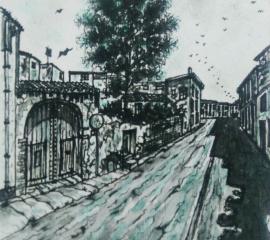 Nurallao-Strada del centro storico