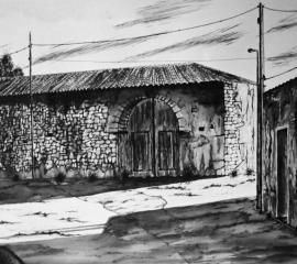 Nuragus Via Garibaldi Pomeriggio Nuragus Via Garibaldi Pomeriggio