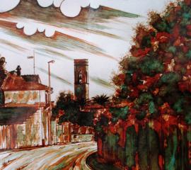 San Sperate Scorcio Via Rio