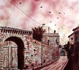 Nuragus Strada Centro storico Strada Centro storico Nuragus
