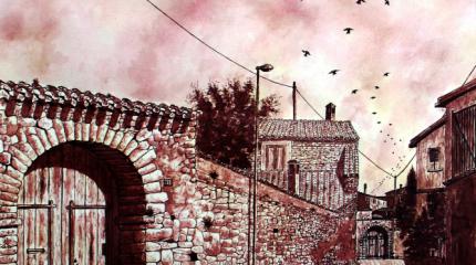 Strada Centro storico Nuragus